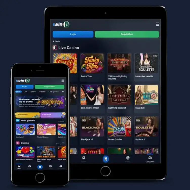 1win live dealer games