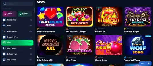 1win casino games